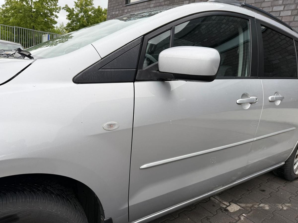 Mazda 5 CR original Tür vorn links grau lackiert Rohbau BJ07